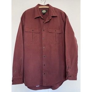 Cabela's Outdoor Gear Cotton Button Up XLT Long Sleeve Shirt Men's Size XL Tall
